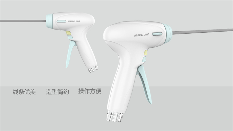 電鉤沖洗器產(chǎn)品設(shè)計(jì)，醫(yī)療設(shè)備工業(yè)設(shè)計(jì)案例